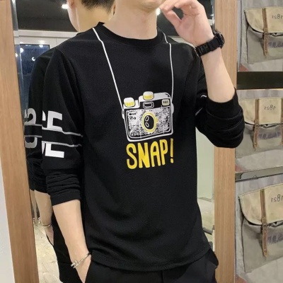 Men Printed Round Neck T-Shirt